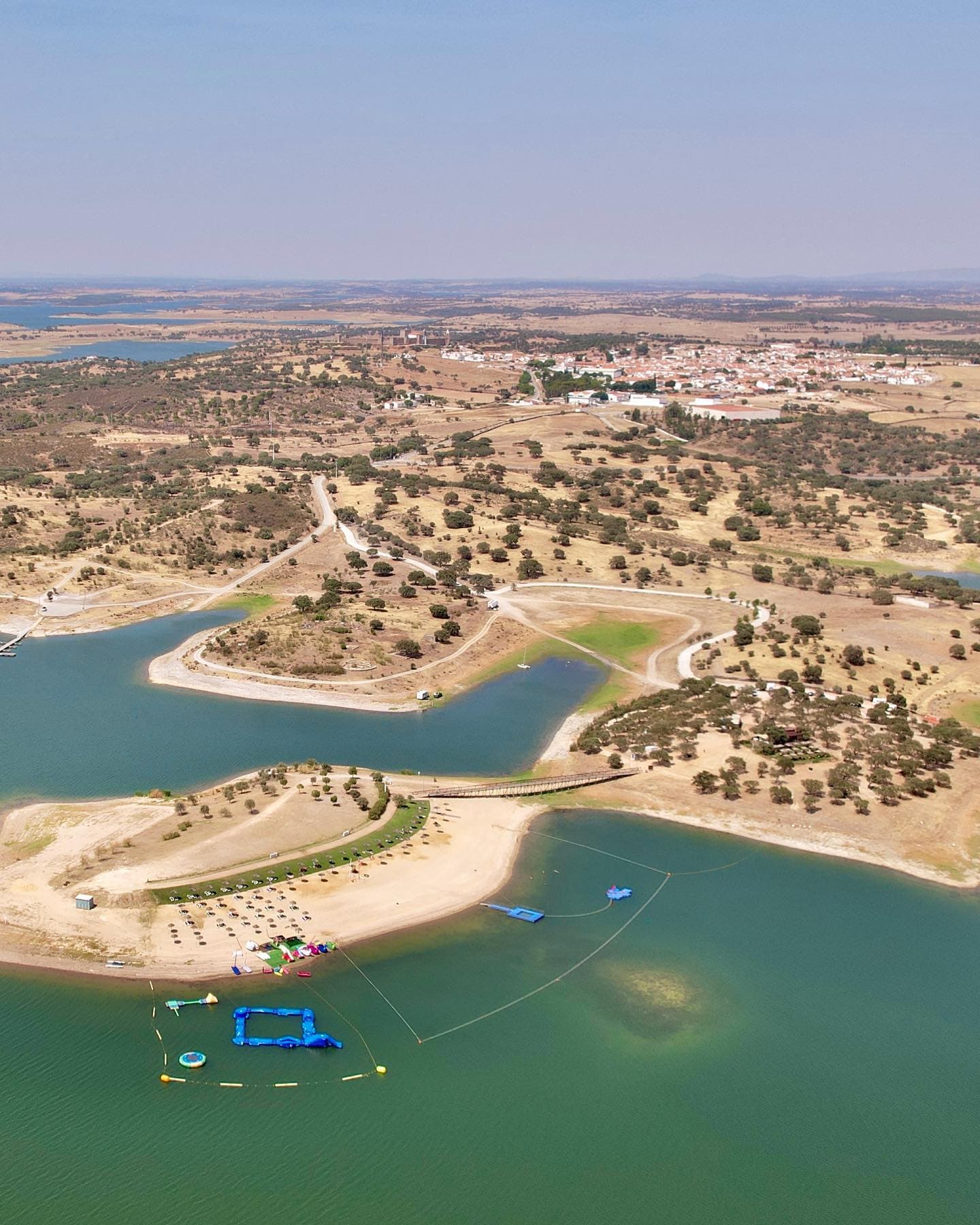Mourão river beach